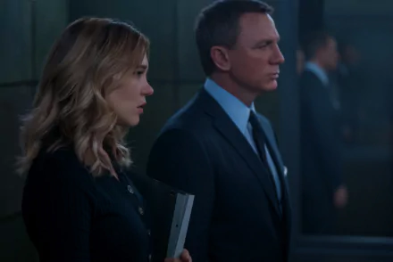 Madeleine Swann James Bond Daniel Craig Léa Seydoux movie No Time to Die HD Desktop Wallpaper | Background Image