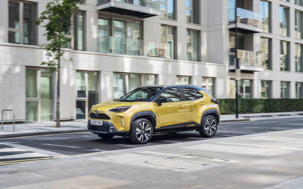 SUV Toyota Yaris Cross Hybrid vehicle Toyota Yaris HD Desktop Wallpaper | Background Image