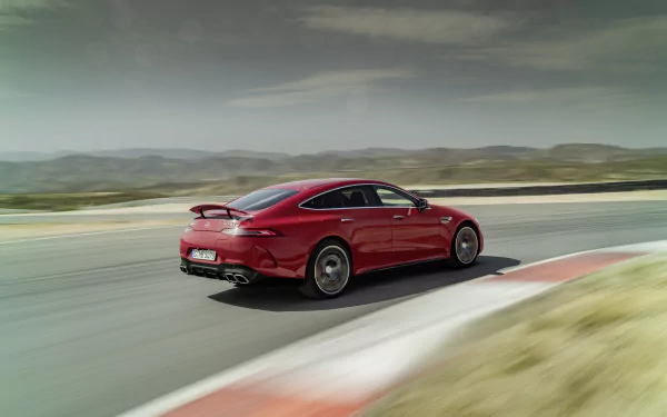  Red Mercedes-AMG GT 63 S E Performance 4-Door Coupé (X290)