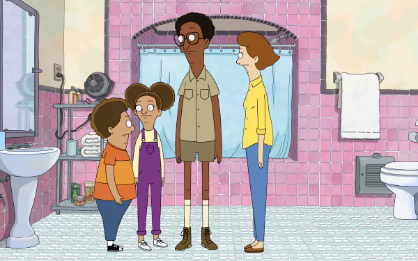 Cole (Central Park) Owen (Central Park) Paige (Central Park) Molly (Central Park) TV Show Central Park (2020) HD Desktop Wallpaper | Background Image