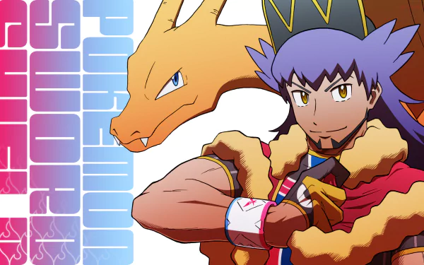 Charizard (Pokémon) Leon (Pokémon) video game Pokémon: Sword and Shield HD Desktop Wallpaper | Background Image