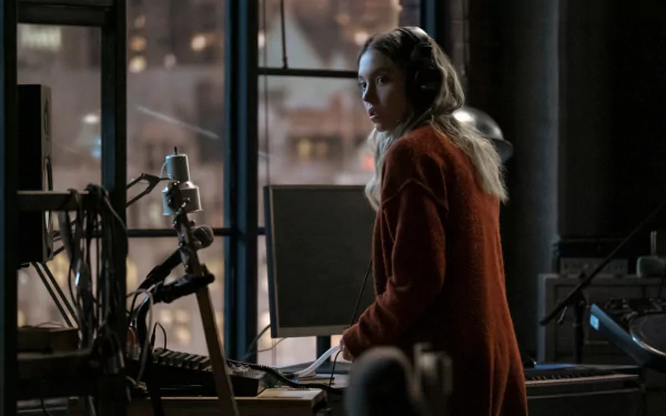 Sydney Sweeney movie The Voyeurs HD Desktop Wallpaper | Background Image