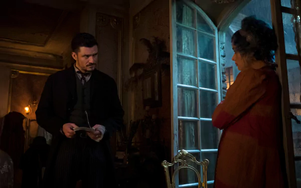 Rycroft Philostrate Orlando Bloom TV Show Carnival Row HD Desktop Wallpaper | Background Image