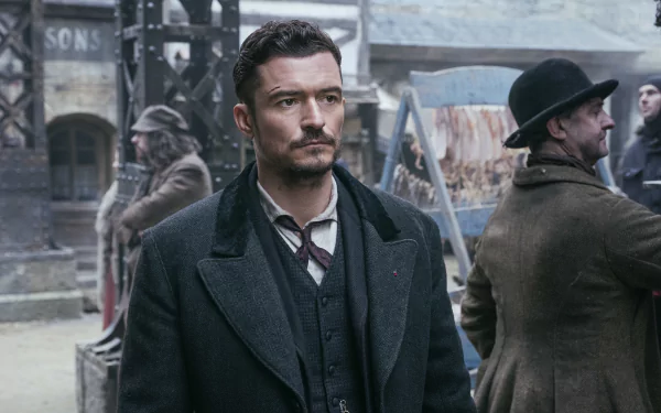 Rycroft Philostrate Orlando Bloom TV Show Carnival Row HD Desktop Wallpaper | Background Image