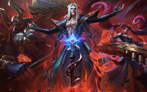 Karthus (League Of Legends) Pentakill (League Of Legends) Sona (League Of Legends) Mordekaiser (League Of Legends) video game League Of Legends HD Desktop Wallpaper | Background Image