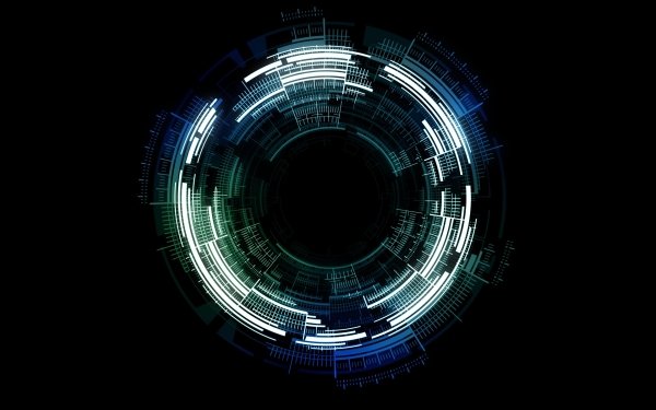 Abstract Circle Technology HD Wallpaper | Background Image