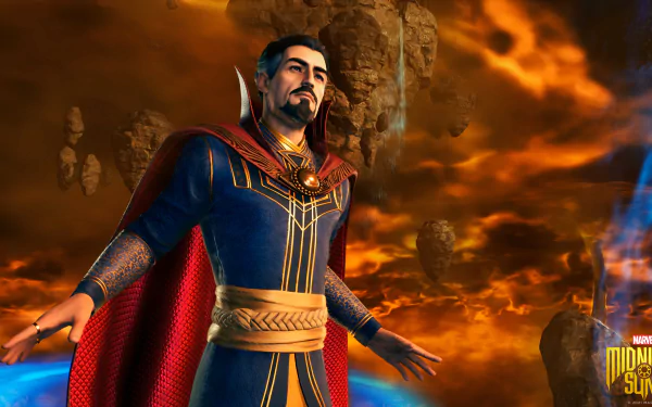 Doctor Strange video game Marvel's Midnight Suns HD Desktop Wallpaper | Background Image