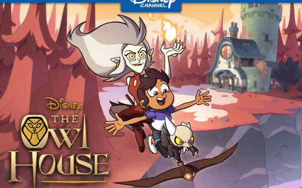 King Clawthorne Luz Noceda Eda Clawthorne TV Show The Owl House HD Desktop Wallpaper | Background Image