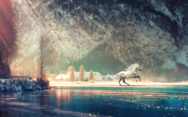 horse photography manipulation HD Desktop Wallpaper | Background Image
