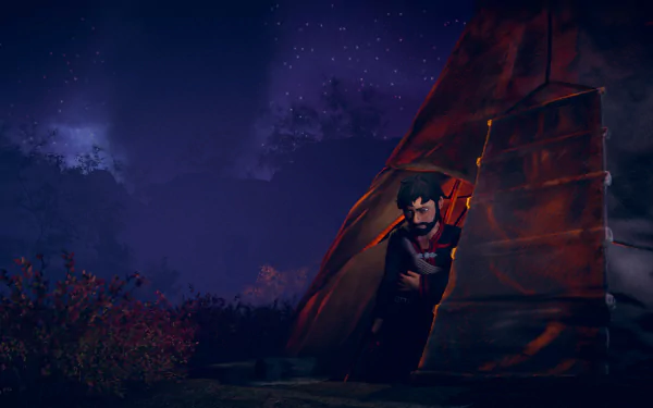 video game Skabma - Snowfall HD Desktop Wallpaper | Background Image