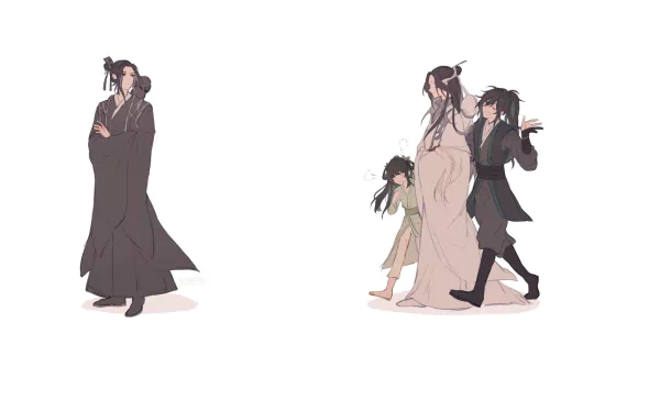 Song Lan A-Qing Xue Yang Xiao Xingchen Anime Mo Dao Zu Shi HD Desktop Wallpaper | Background Image