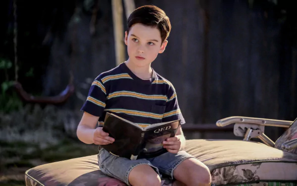 Sheldon Cooper Iain Armitage TV Show Young Sheldon HD Desktop Wallpaper | Background Image