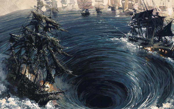  Pirates of the Caribbean: &quot;Battle of Calypso's Maelstrom&quot; by Rodel Gonzalez by Rodel Gonzalez