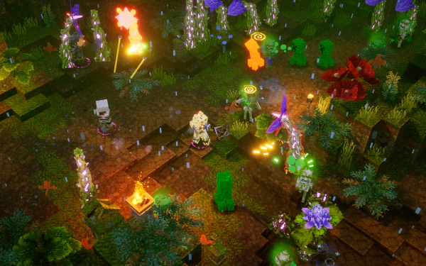 video game Minecraft: Dungeons HD Desktop Wallpaper | Background Image