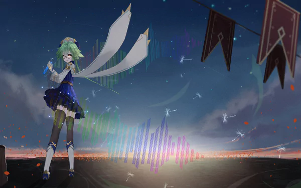 Sucrose (Genshin Impact) video game Genshin Impact HD Desktop Wallpaper | Background Image
