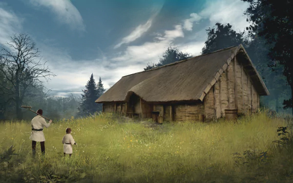 video game Medieval Dynasty HD Desktop Wallpaper | Background Image