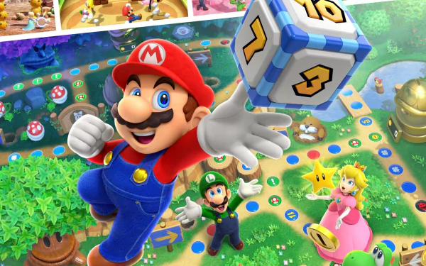 Mario video game Mario Party Superstars HD Desktop Wallpaper | Background Image