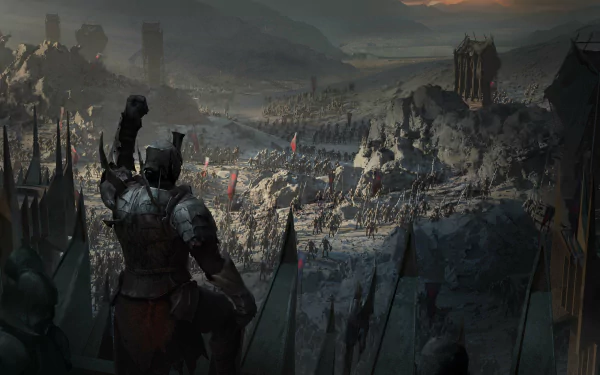 video game The Lord of the Rings: Rise to War HD Desktop Wallpaper | Background Image