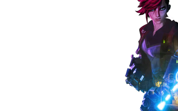 VI (League Of Legends) TV Show Arcane HD Desktop Wallpaper | Background Image