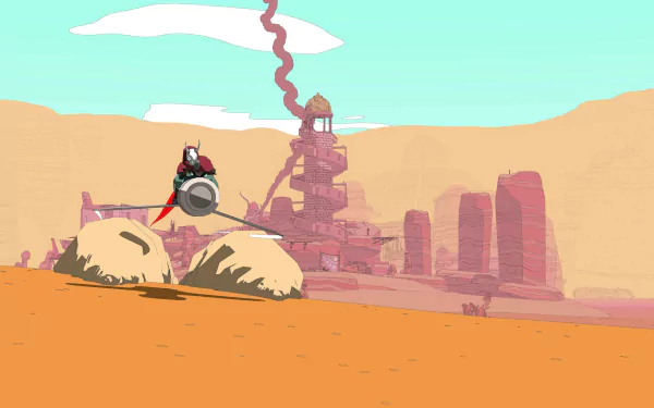 video game Sable HD Desktop Wallpaper | Background Image