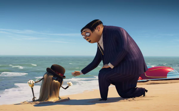 Cousin Itt Gomez Addams movie The Addams Family 2 HD Desktop Wallpaper | Background Image