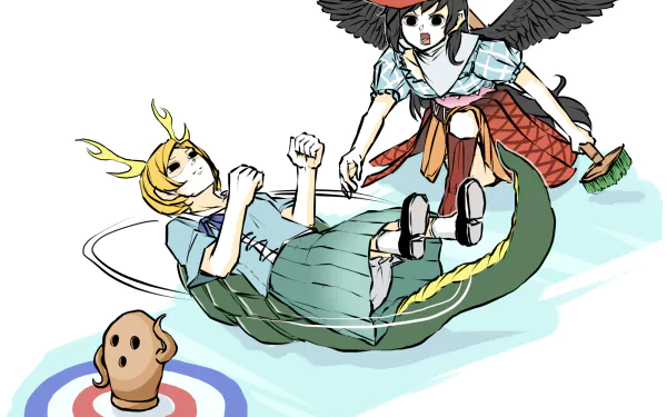 Kicchou Yachie Saki Kurokoma Anime Touhou HD Desktop Wallpaper | Background Image