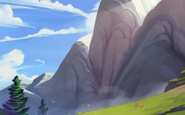 mountain Starlight Glimmer Sunset Shimmer TV Show My Little Pony: Friendship Is Magic HD Desktop Wallpaper | Background Image