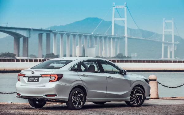 compact car vehicle Honda Crider Sport Hybrid HD Desktop Wallpaper | Background Image