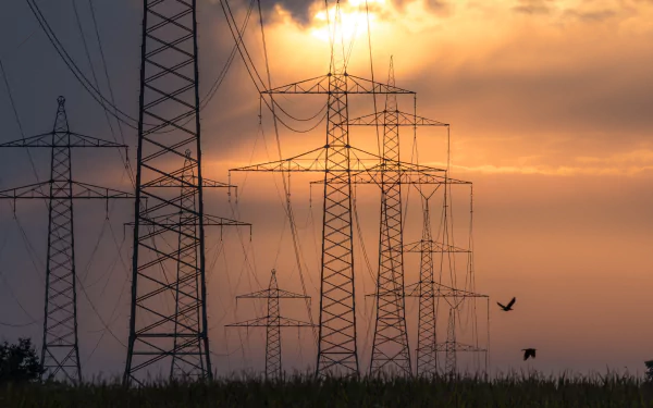 man made power line HD Desktop Wallpaper | Background Image