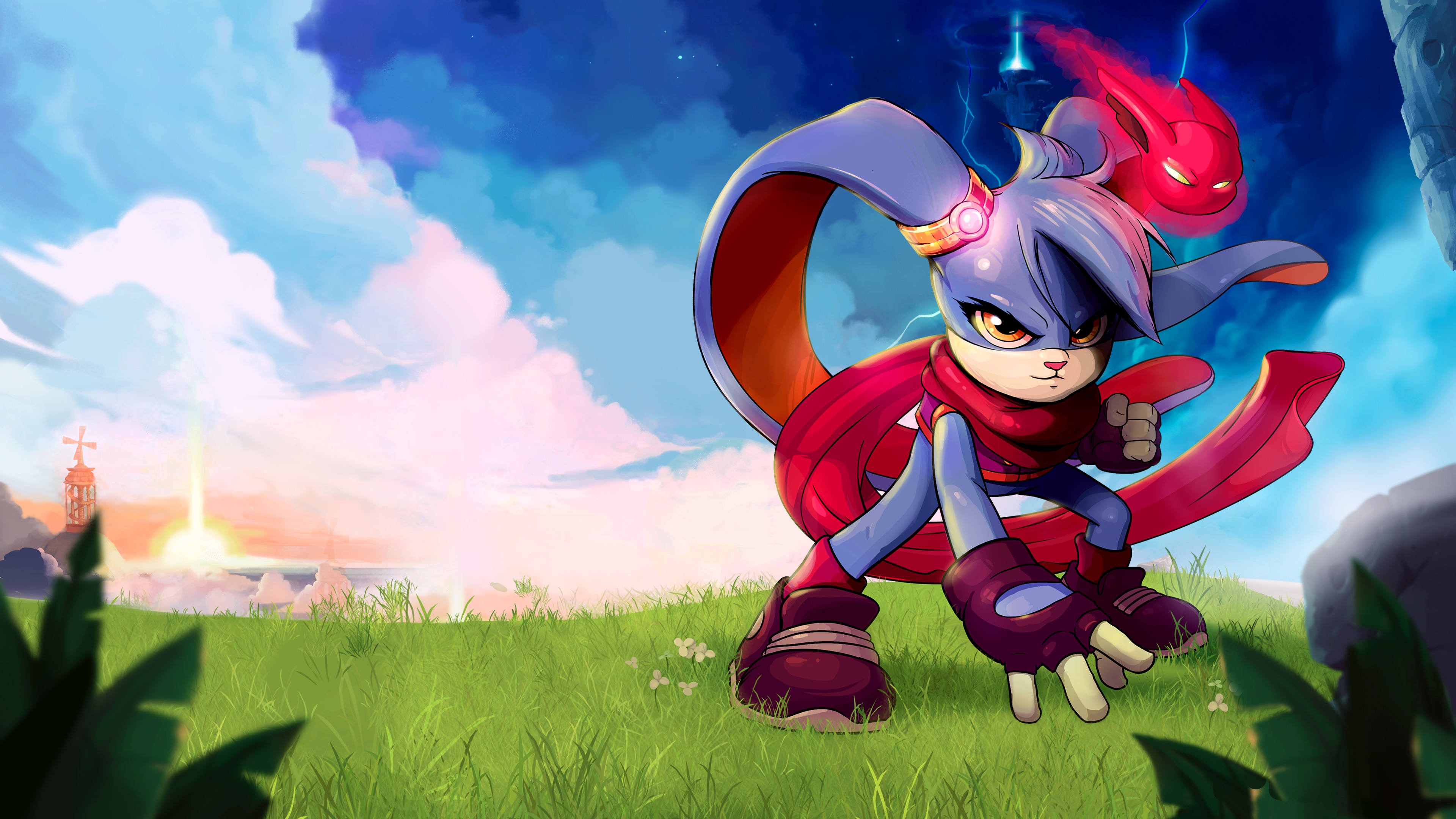 Video Game Kaze and the Wild Masks HD Wallpaper | Background Image
