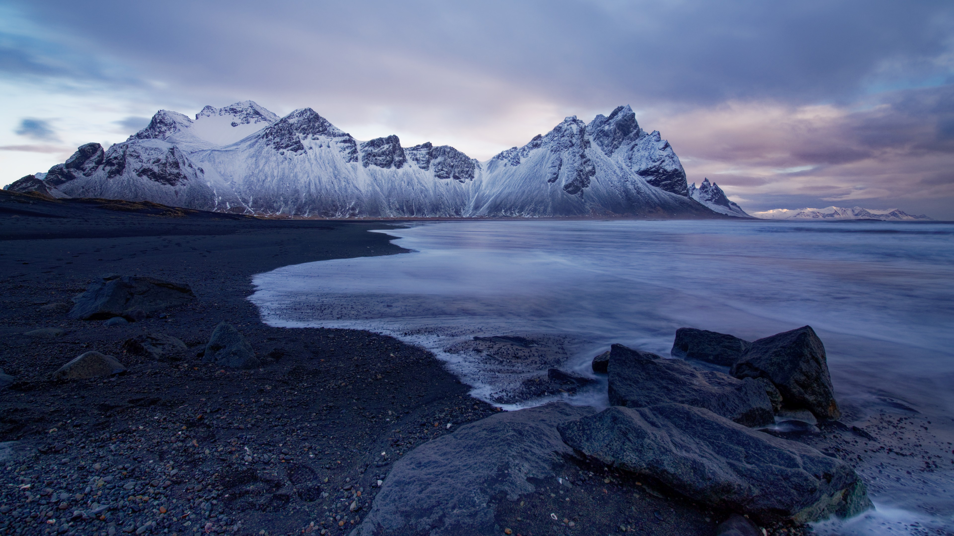 Download Nature Vestrahorn 4k Ultra HD Wallpaper by Peter Gege