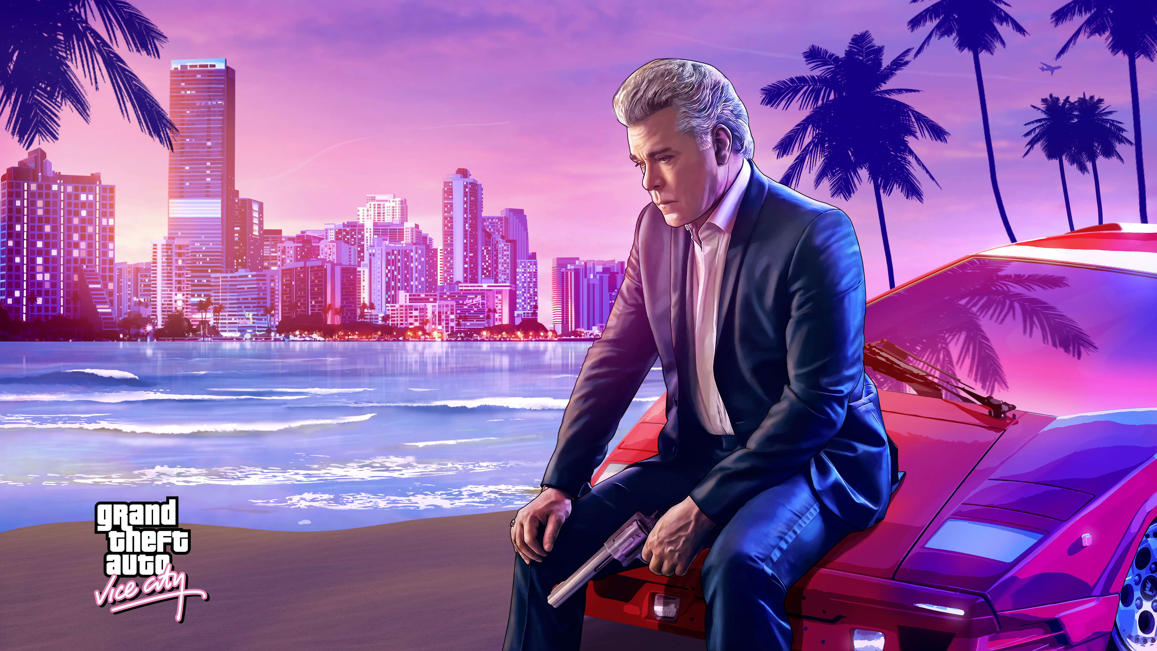 Grand Theft Auto: Vice City Phone Wallpapers. 