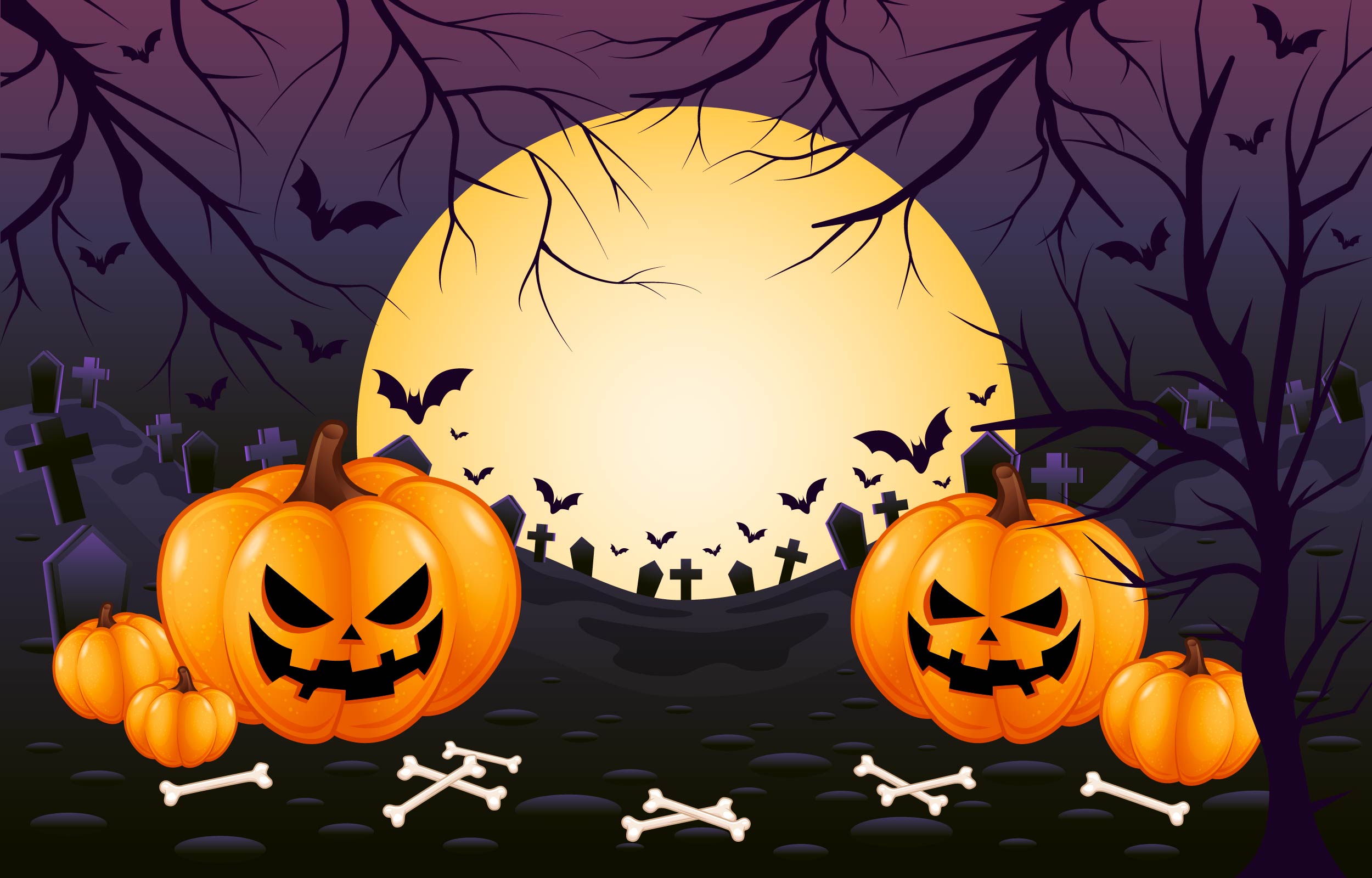 Download Jack O Lantern Holiday Halloween Hd Wallpaper