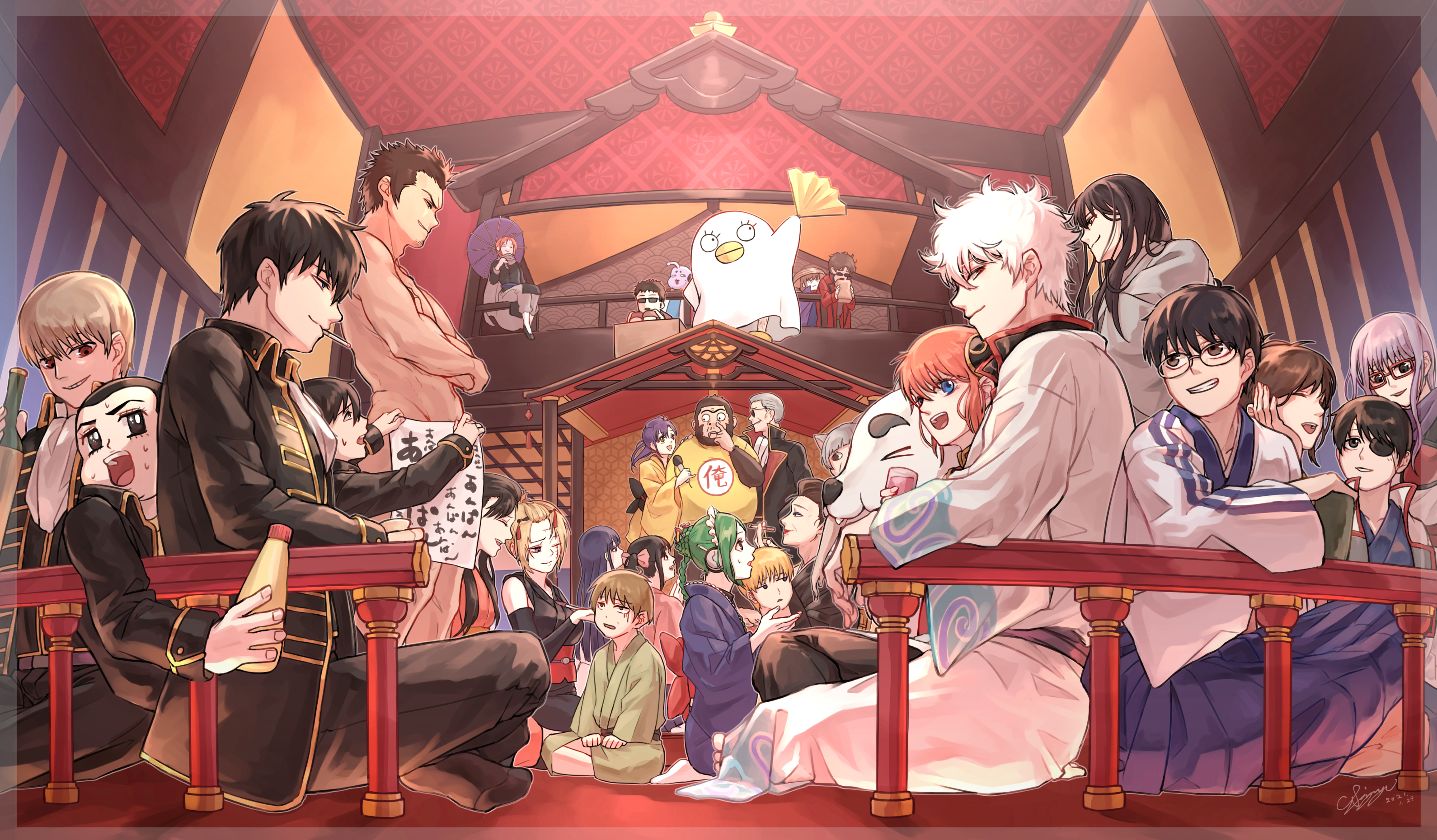 Anime Gintama HD Wallpaper