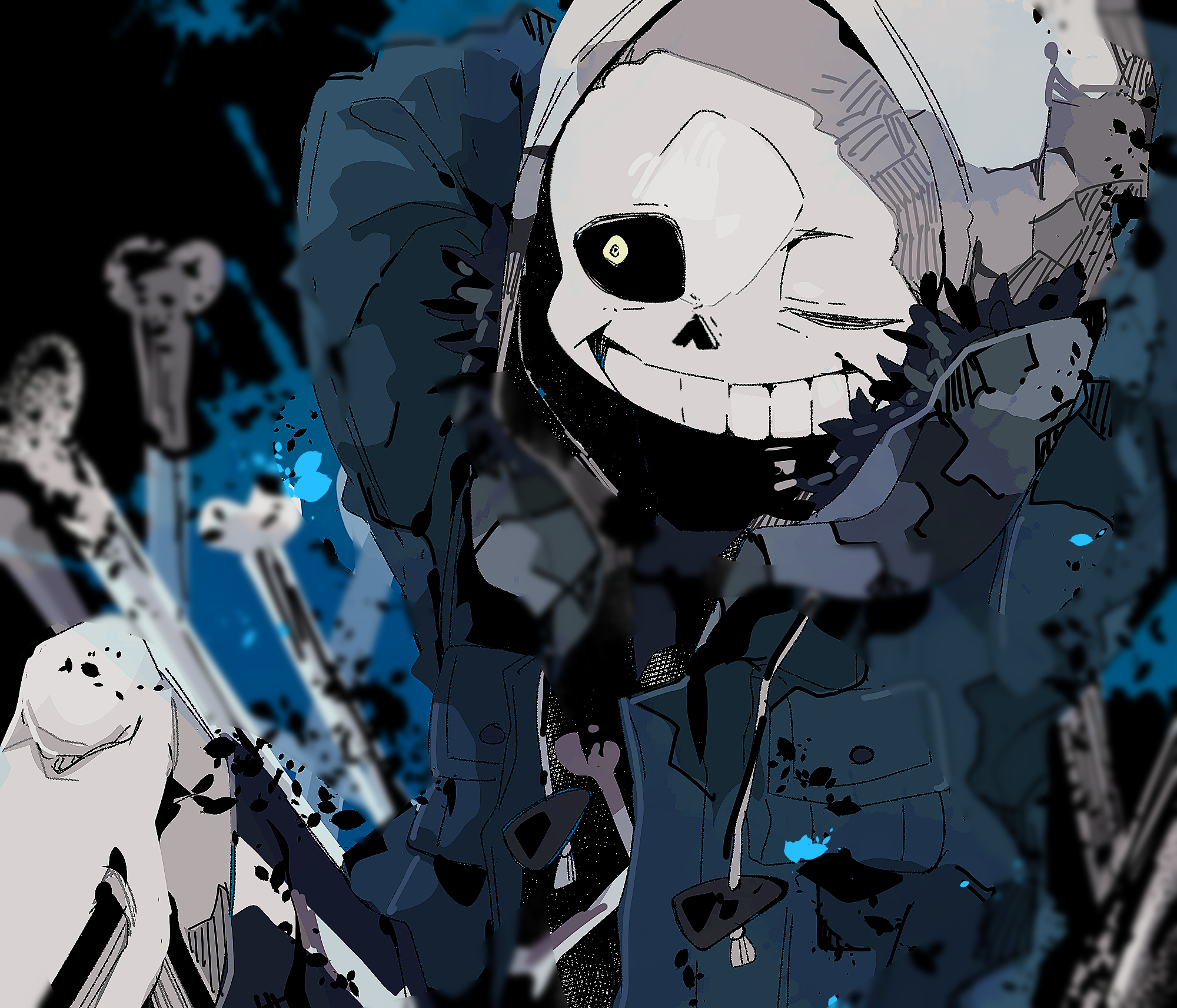 Download Sans (Undertale) Video Game Undertale HD Wallpaper