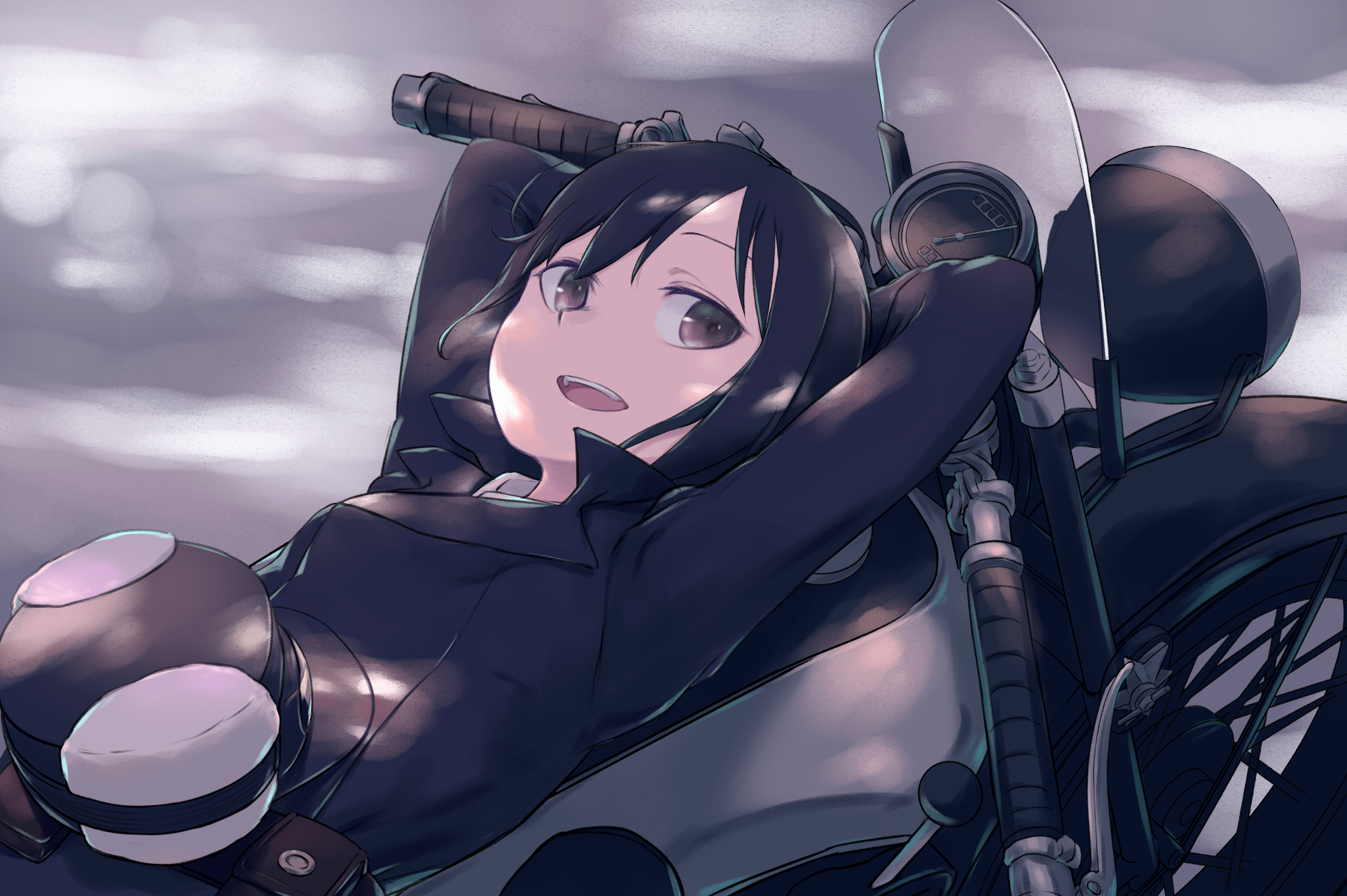 Kino no tabi, kino, hermes, shizu, Anime, HD wallpaper