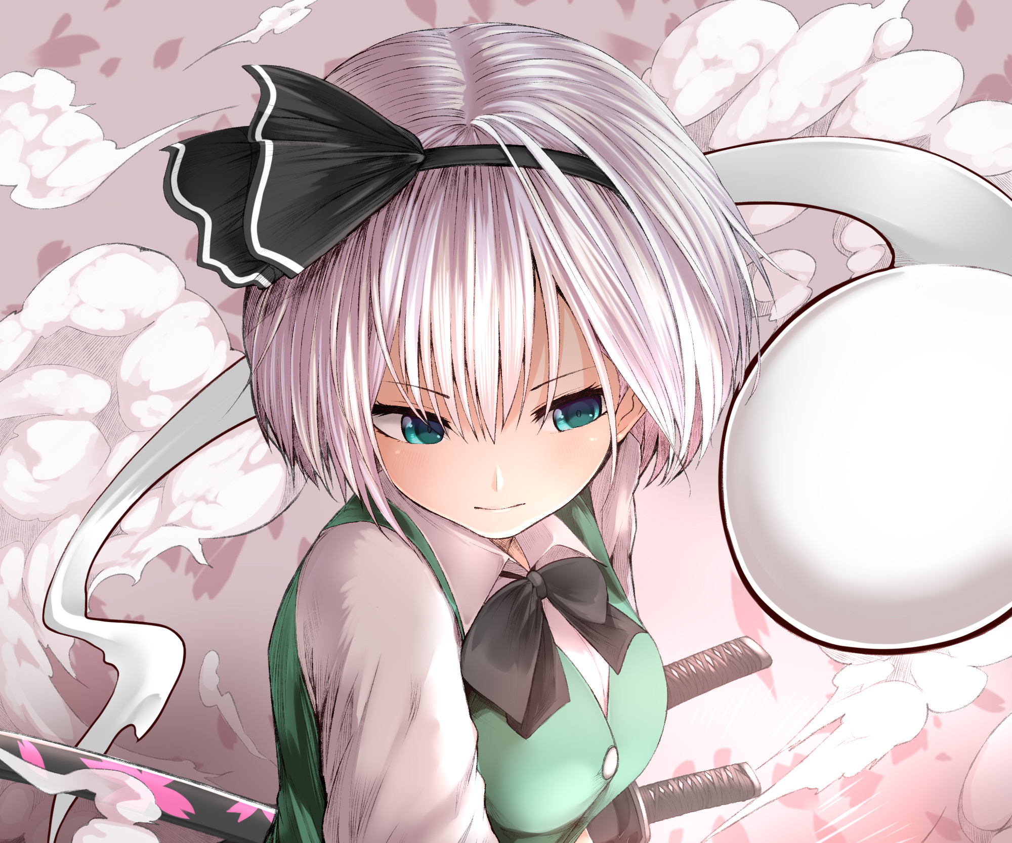 Download Youmu Konpaku Anime Touhou HD Wallpaper