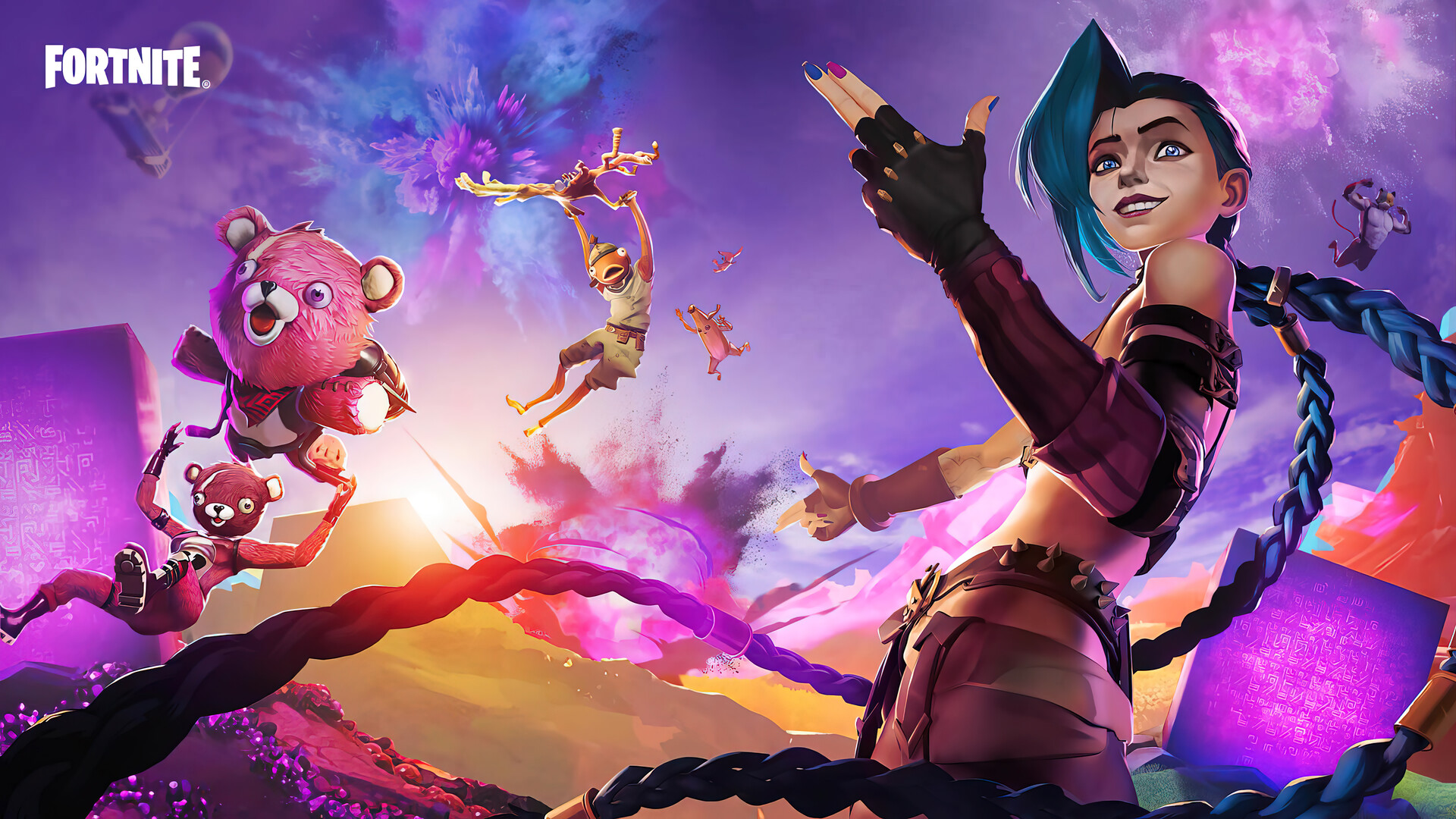 Jinx (League Of Legends) HD Wallpapers and Backgrounds. 