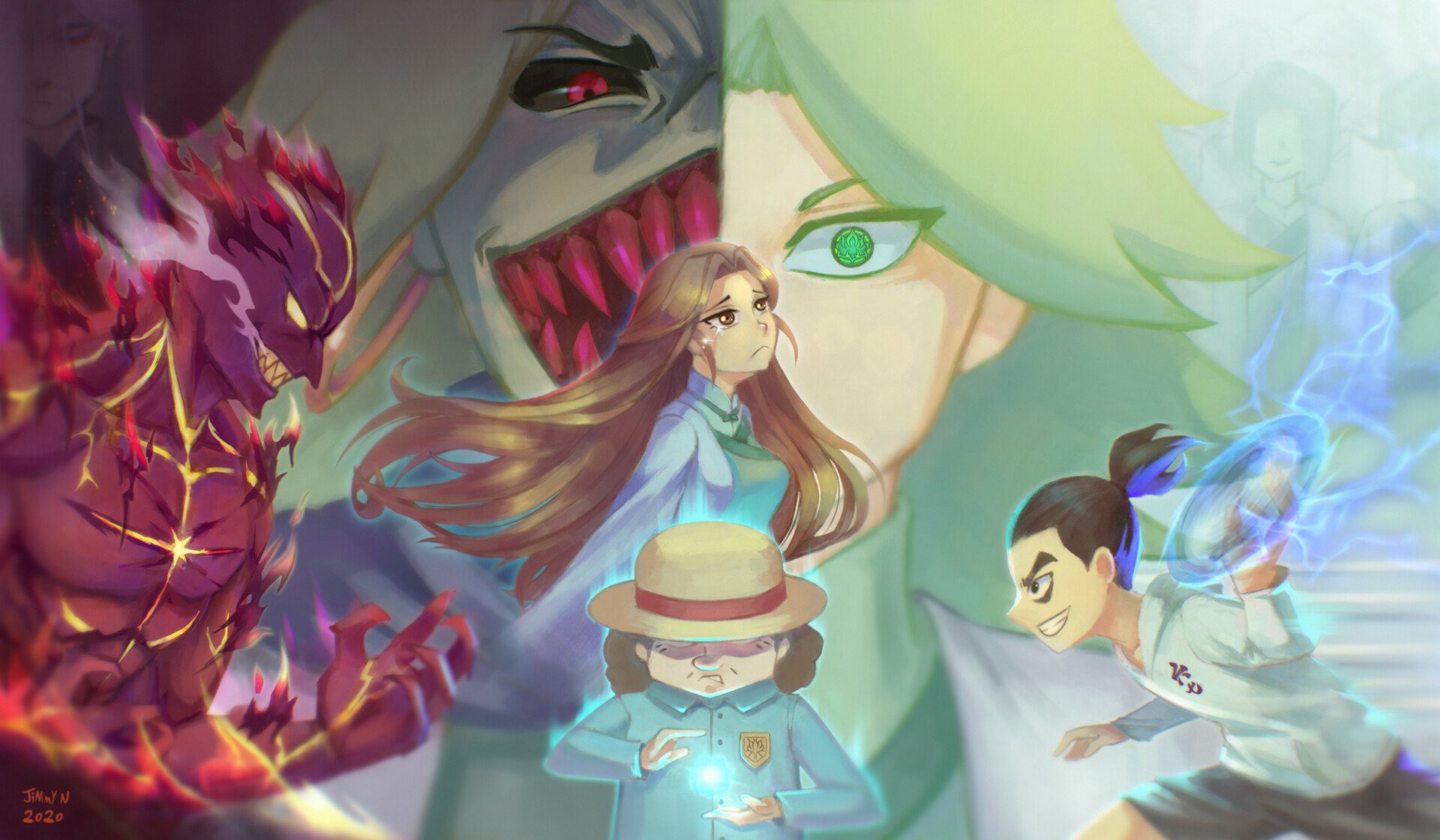 Download Seven (Scissor Seven) Anime Scissor Seven HD Wallpaper