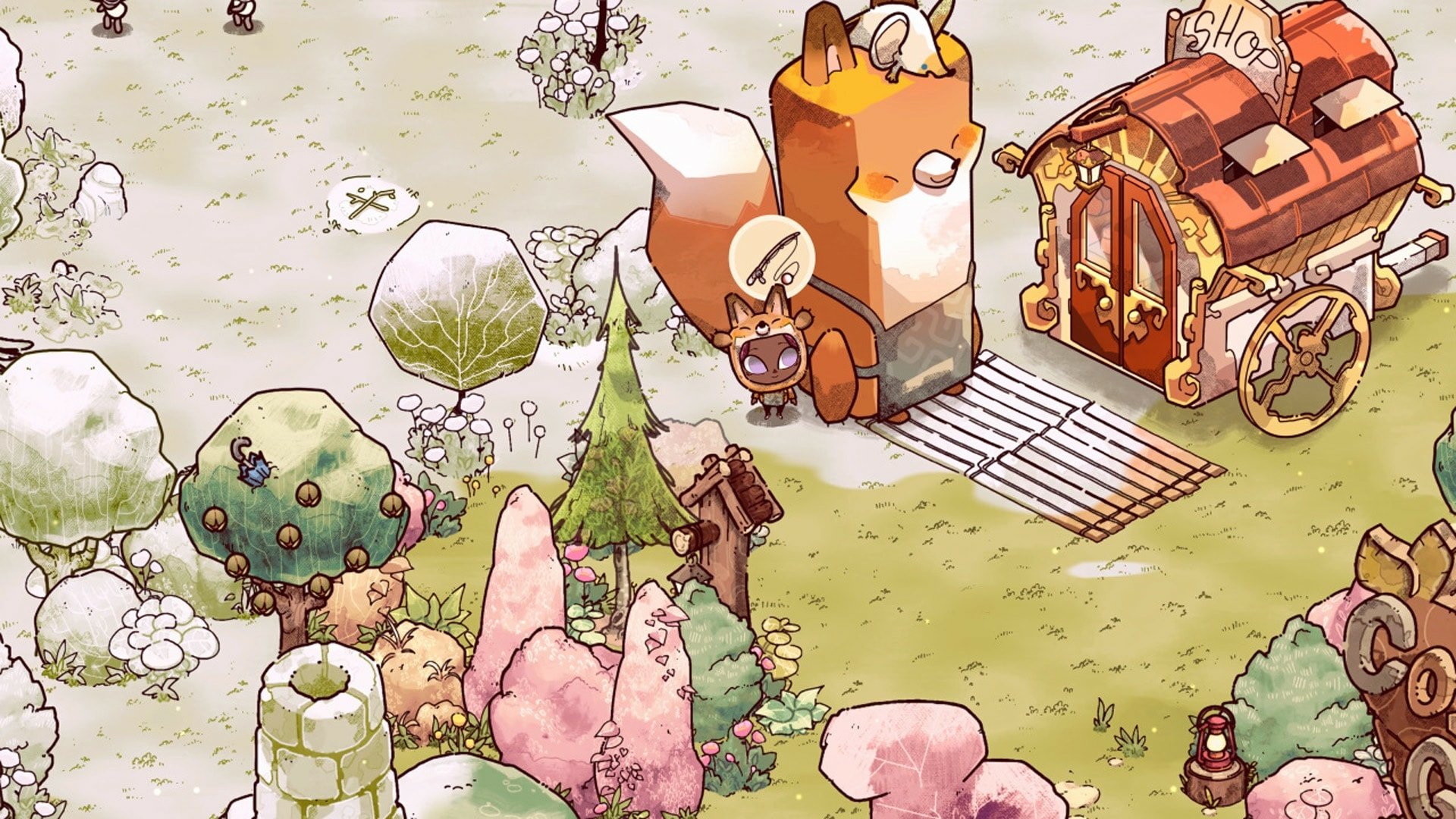 Download Video Game Cozy Grove HD Wallpaper