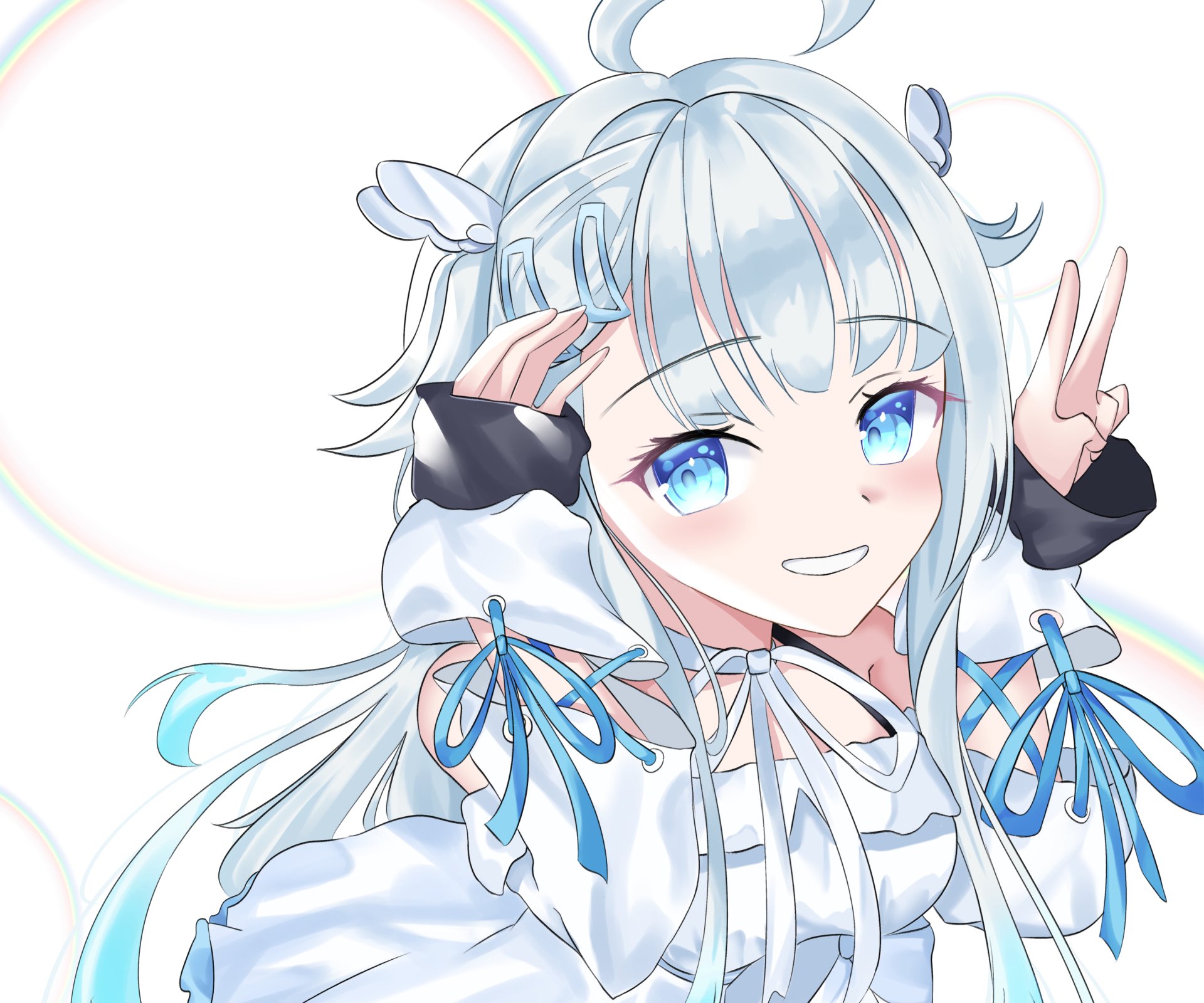 Download Amatsuka Uto Anime Virtual Youtuber HD Wallpaper