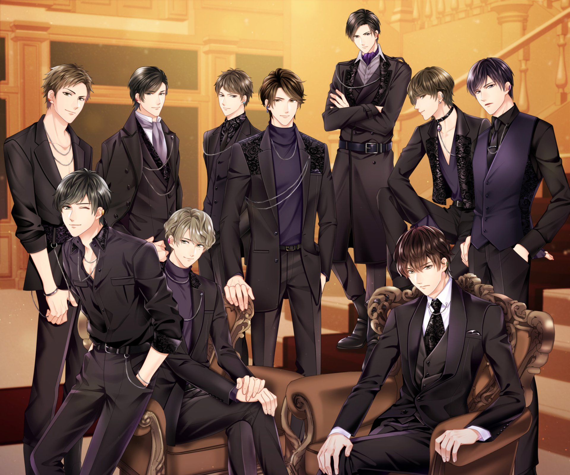 Download Yukihisa Maki Toshiaki Kijima Taku Hayama Shunichiro Tachibana Rei Kamiki Natsume Asaoka Toma Kiriya Keita Mitsuura Jun Araki Go Okubo Video Game Irresistible Mistakes HD Wallpaper