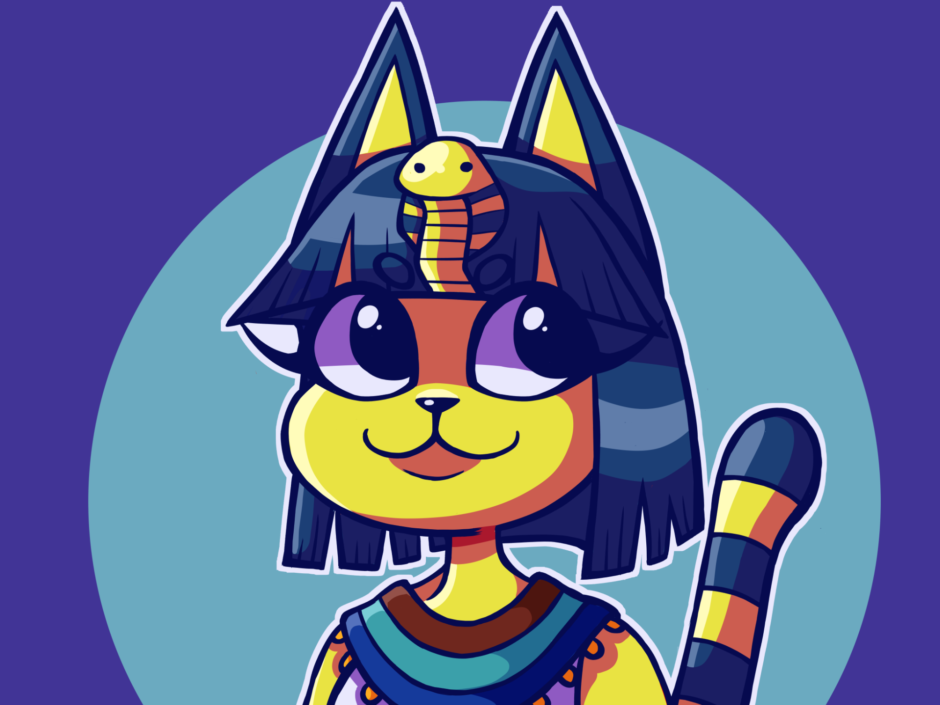 Download Ankha (Animal Crossing) Video Game Animal Crossing HD Wallpaper