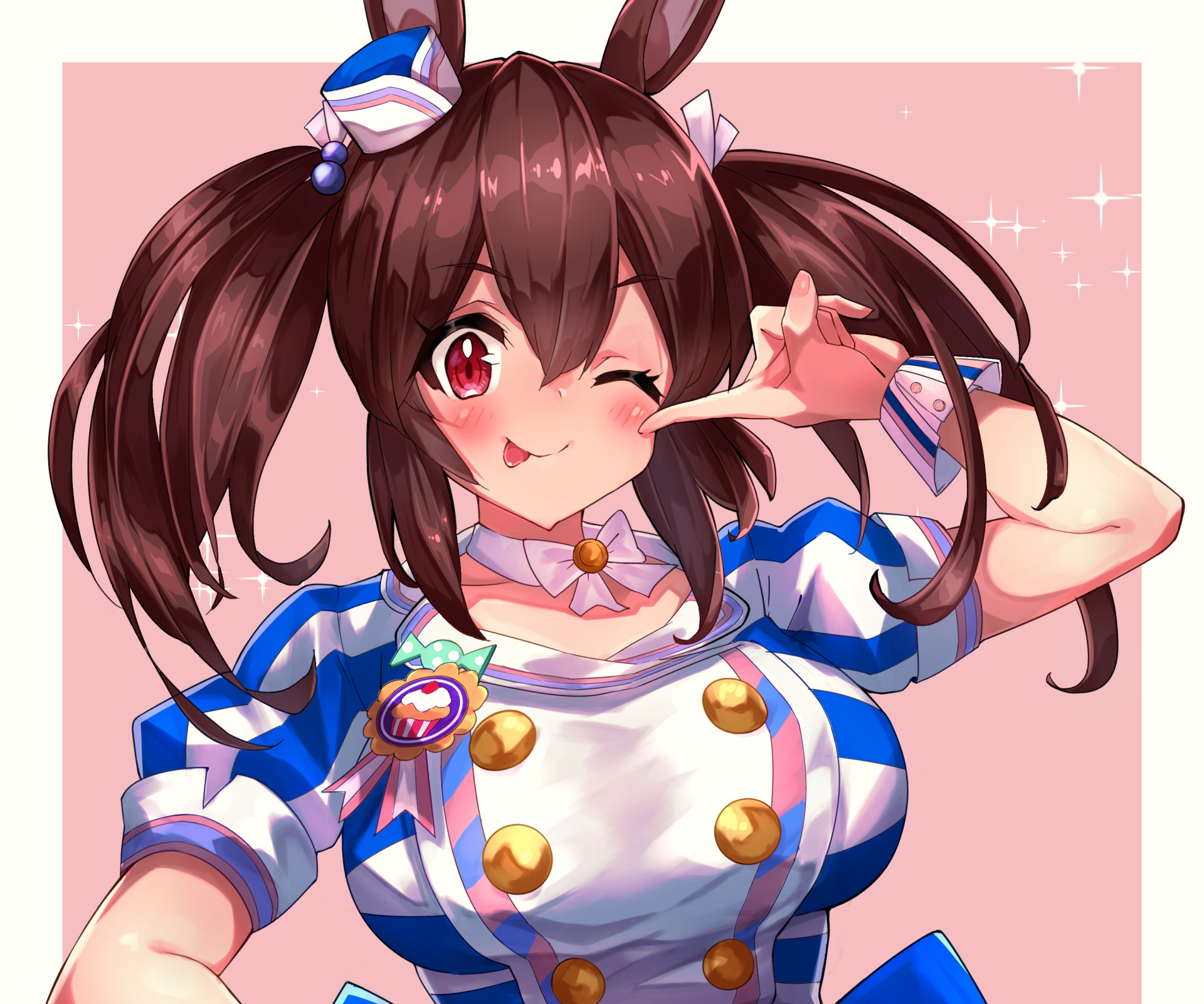 Download Hishi Akebono Anime Uma Musume: Pretty Derby HD Wallpaper