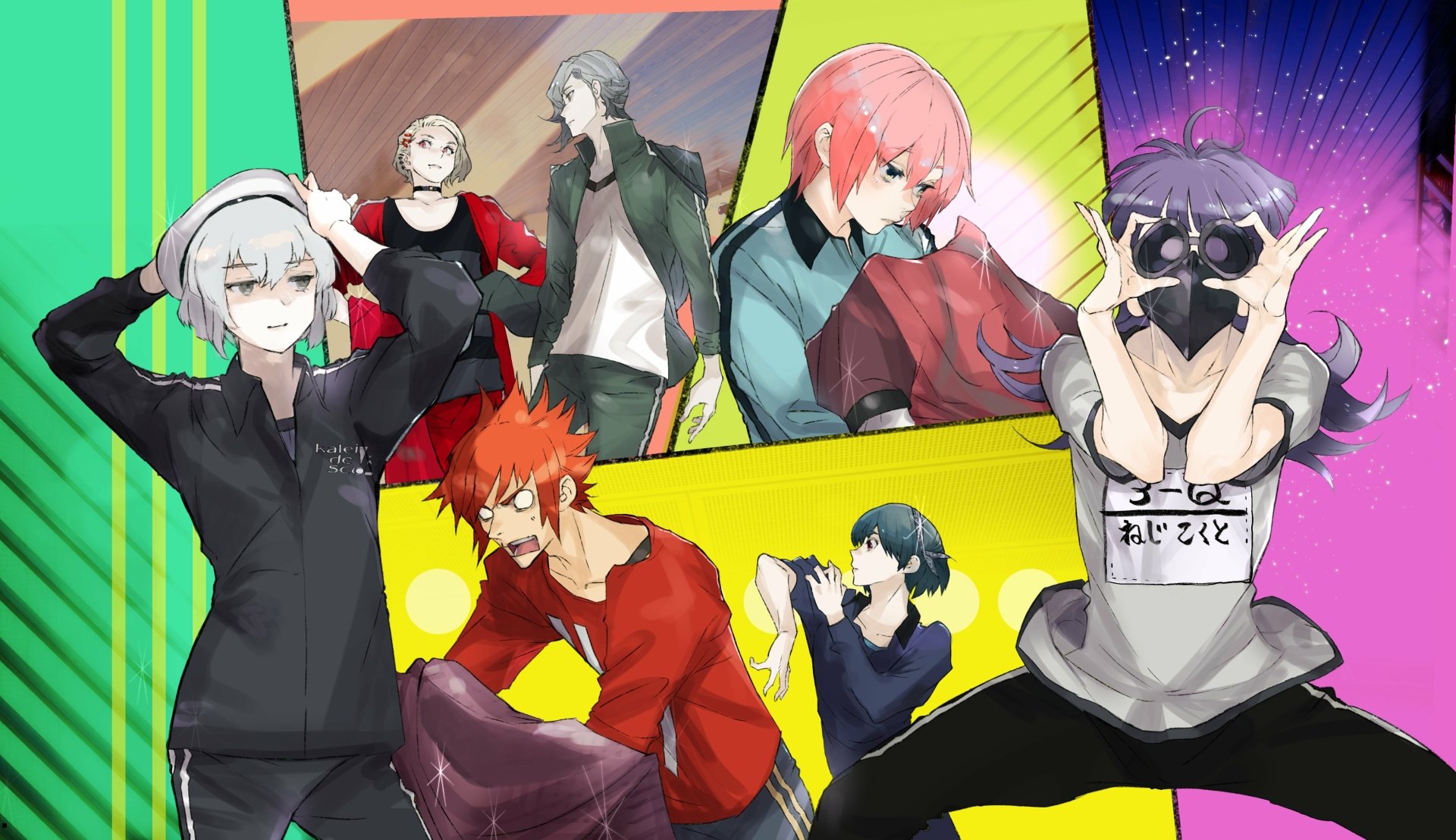 Download Yonaga Soushirou Takashima Sarafumi Tachibana Kisa Shirota Mitsuki Orimaki Suzu Neji Kokuto Mutsumi Kai Video Game Jack Jeanne 4k Ultra HD Wallpaper