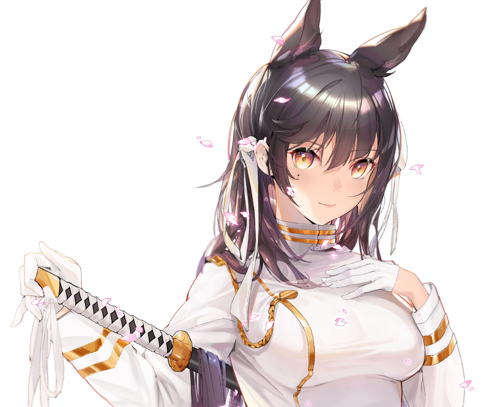 Wallpaper : Animal Ears, Atago Azur Lane, Azur Lane, Bilan Hangxian