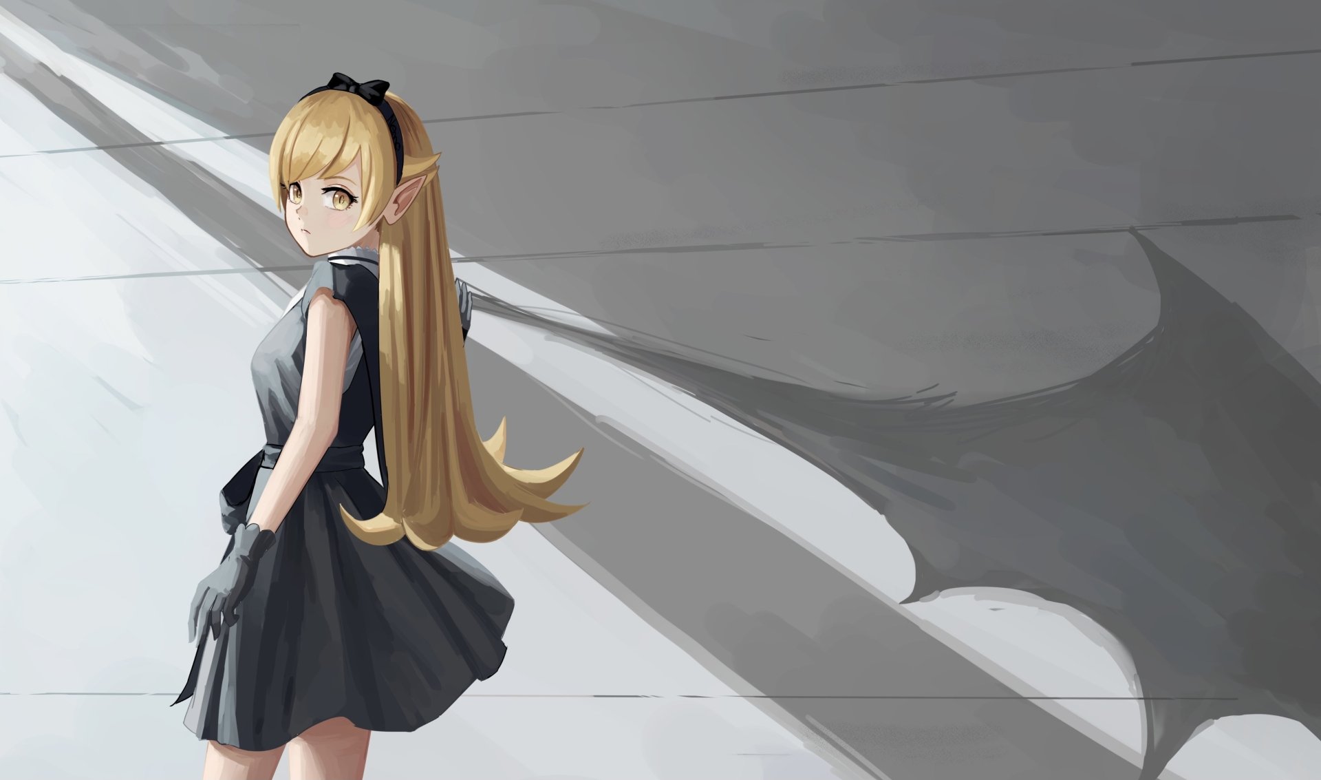 Download Shinobu Oshino Anime Monogatari (Series) HD Wallpaper