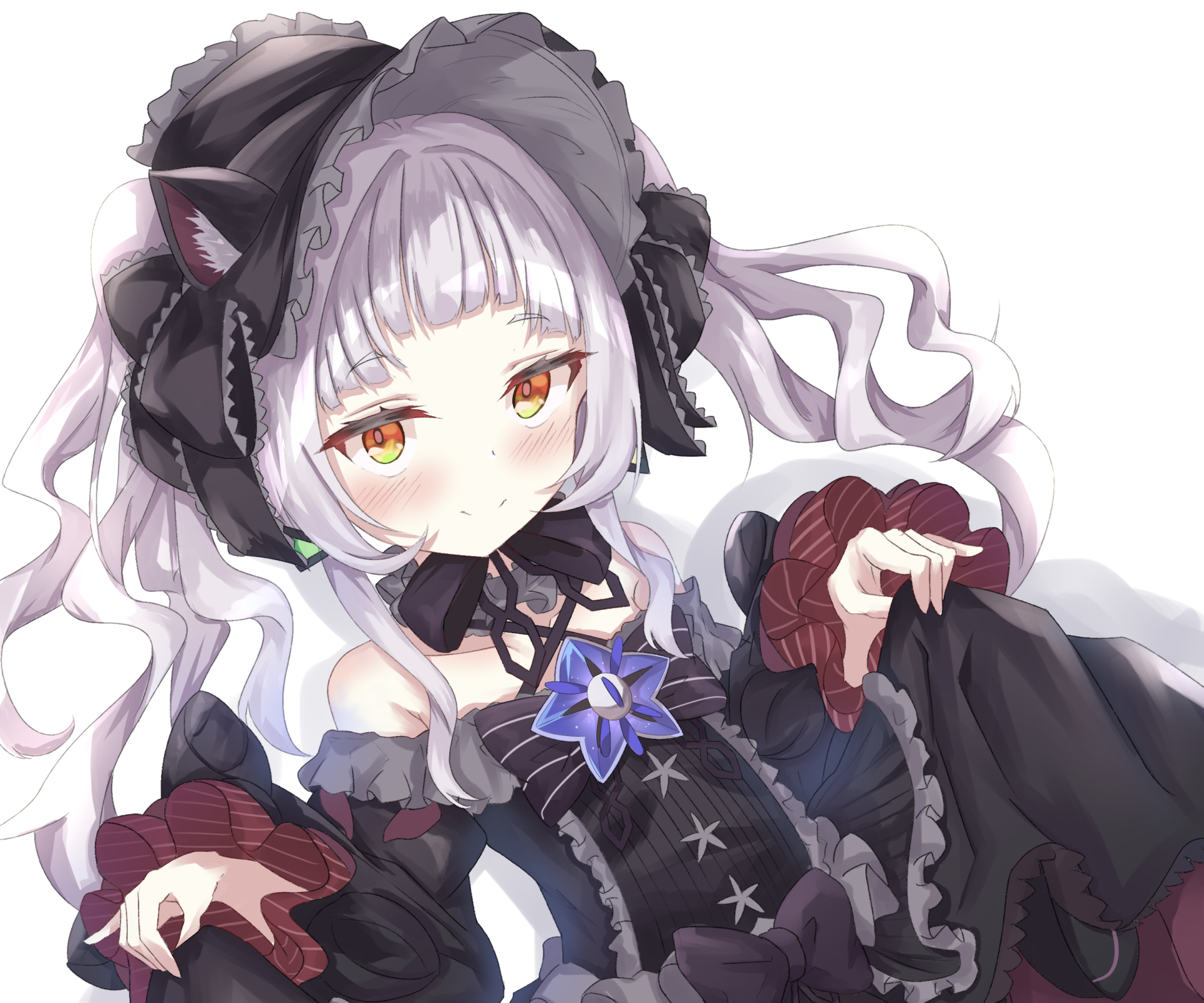 Download Hololive Murasaki Shion Anime Virtual Youtuber HD Wallpaper