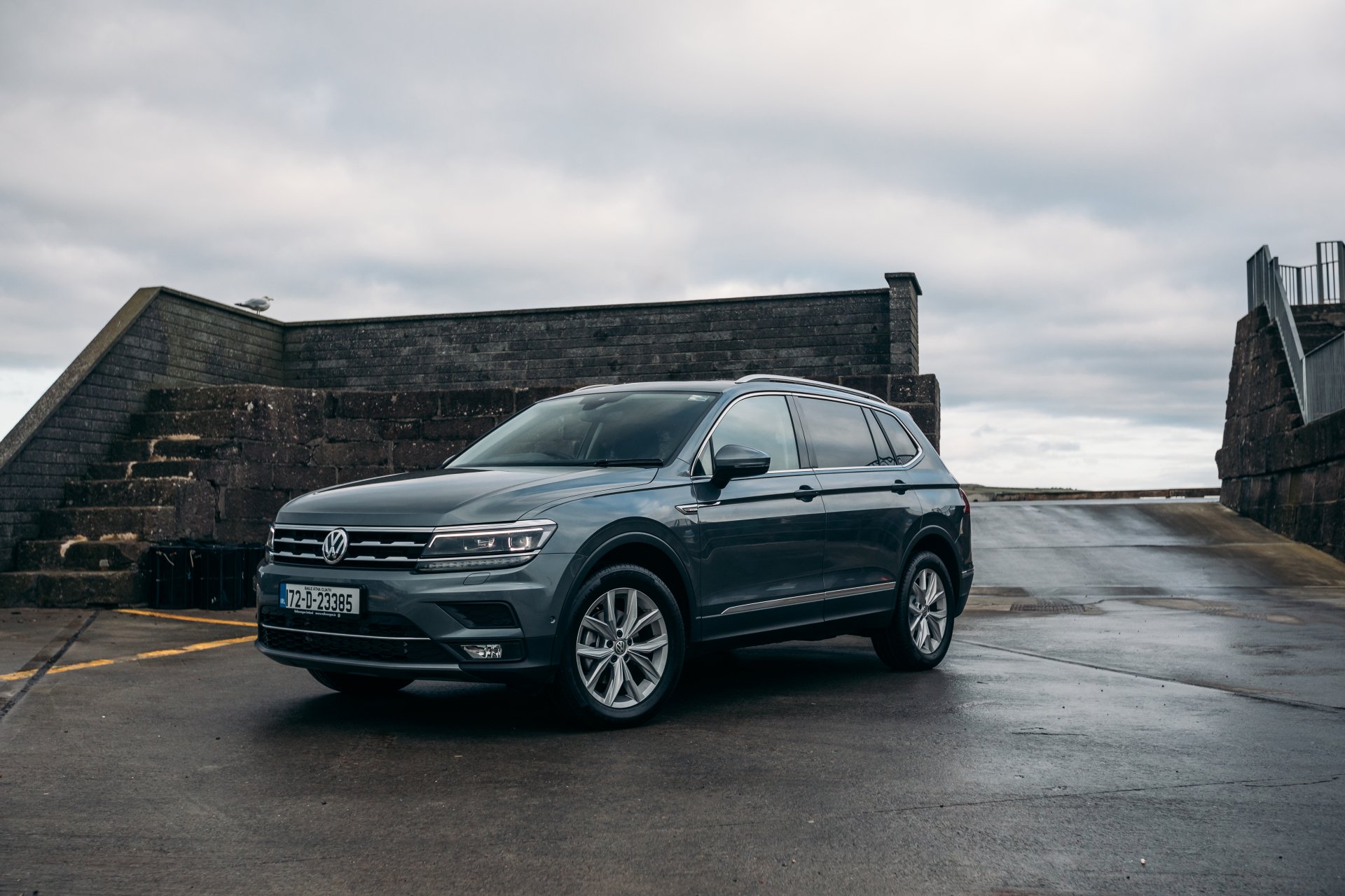 Download SUV Vehicle Volkswagen Tiguan Allspace 4k Ultra HD Wallpaper