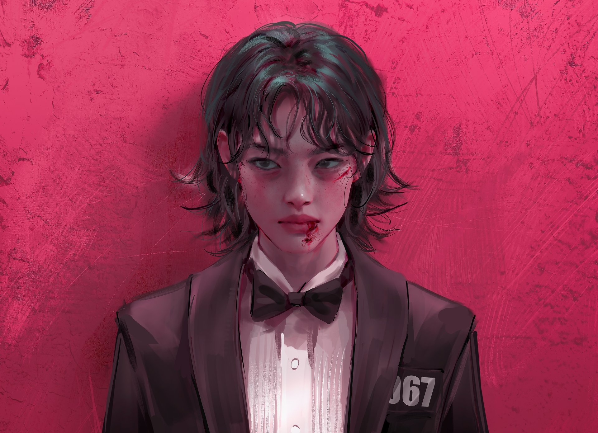 Download Kang Sae-byeok TV Show Squid Game 4k Ultra HD Wallpaper